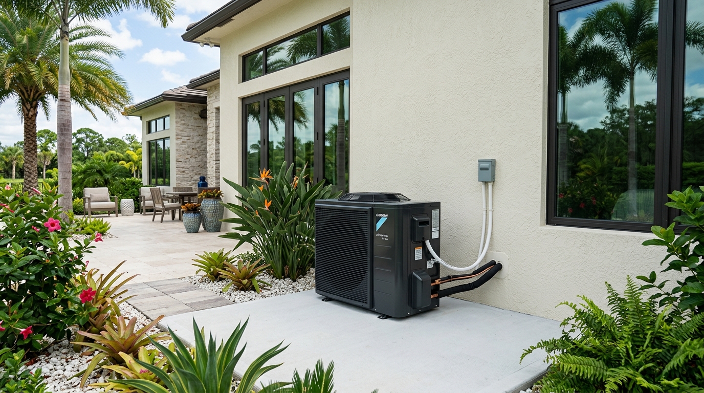 Pristine Variable Inverter HVAC System After Installation